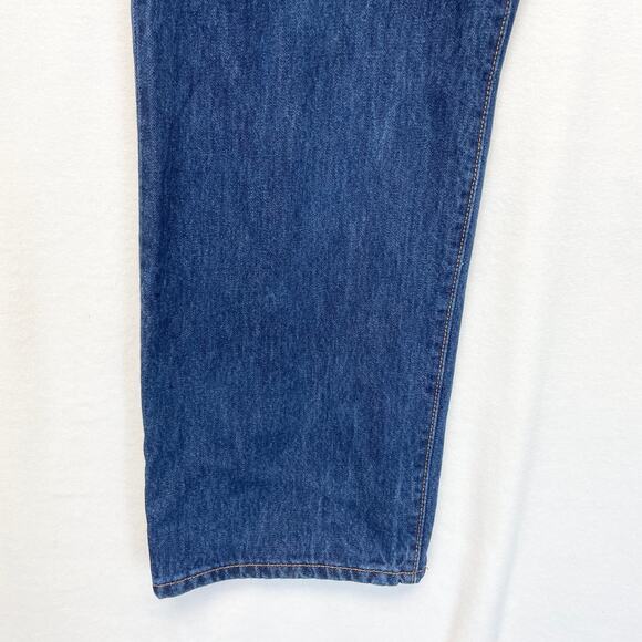 VTG Levis 501 Jeans Mens 44x32 Button Fly Straight Leg Classic Cotton‎ 2004 - Picture 7 of 10
